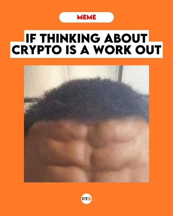 When you overthink your crypto so much, you end up with abs on your forehead instead of in the gym_ 😅💸 __#CryptoAbs #Crypto #Bitcoin #CryptoCurrency.jpeg